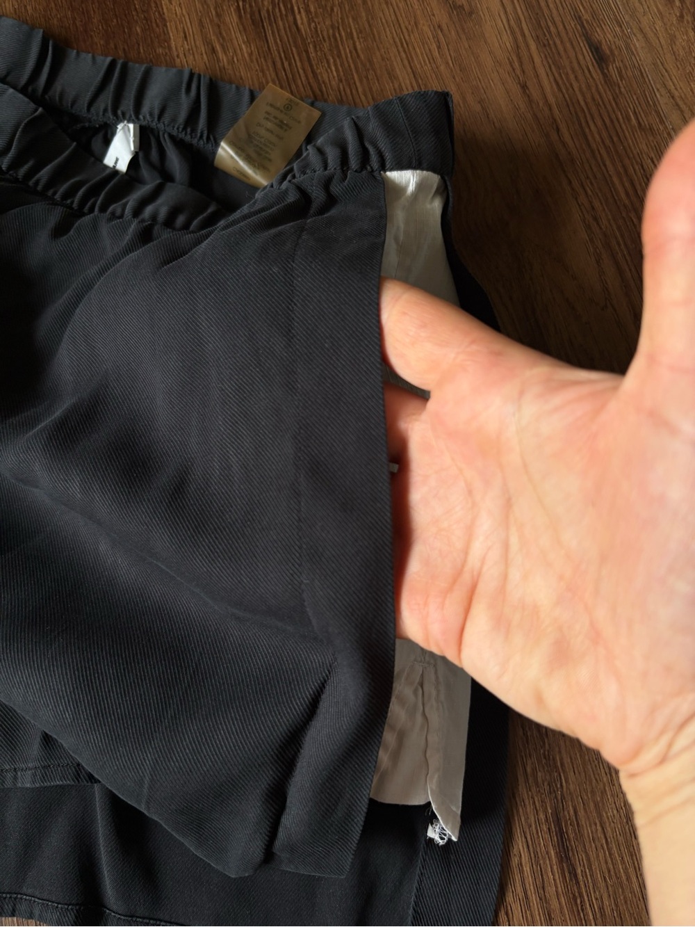 T by Alexander Wang Silk Track Shorts 2 28” - Picture 4 of 7